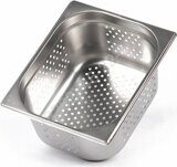 ГАСТРОЕМКОСТЬ перфорированная 5мм 1/2х6'' 327х265х150 Luxstahl