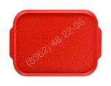 ПОДНОС СТОЛОВЫЙ 450х355 с ручками красный [PS Red 4410]