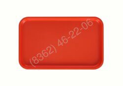 ПОДНОС СТОЛОВЫЙ 530х330 оранжевый [560Т]