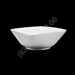 САЛАТНИК квадратный 8'' 200мм 1100мл "Chan Wave Quadro" [ivory LQ-QB0046C]