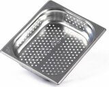 ГАСТРОЕМКОСТЬ перфорированная 5мм 1/2х2,5'' 327х265х65 Luxstahl