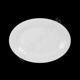 БЛЮДО овальное 12'' 300мм "Chan Wave Classic" [ivory LQ-Q034]