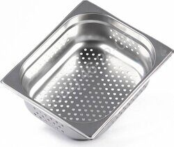 ГАСТРОЕМКОСТЬ перфорированная 5мм 1/2х4'' 327х265х100 Luxstahl