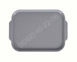 ПОДНОС СТОЛОВЫЙ 450х355 с ручками светло-серый [С 0014 С]