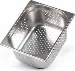 ГАСТРОЕМКОСТЬ перфорированная 5мм 1/2х6'' 327х265х150 Luxstahl