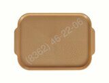 ПОДНОС СТОЛОВЫЙ 450х355 с ручками золотой [SC 806]