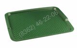 ПОДНОС СТОЛОВЫЙ 425х320 зеленый, ПП [422108009]