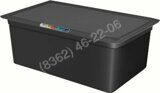 ГАСТРОЕМКОСТЬ полипропилен 1/1х8'' (200мм) 530х325 черная [422100313]