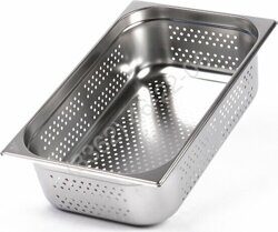 ГАСТРОЕМКОСТЬ перфорированная 5мм 1/1х6'' 530х325х150 Luxstahl