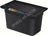ГАСТРОЕМКОСТЬ полипропилен 1/4х6'' (150мм) 265х162 черная [422101713]
