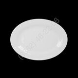 БЛЮДО овальное 10'' 250мм "Chan Wave Classic" [ivory LQ-Q033]