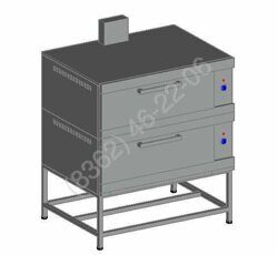 ШКАФ ПЕКАРСКИЙ ПОДОВЫЙ ГШ-2 ГАЗОВЫЙ 21000001844