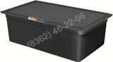 ГАСТРОЕМКОСТЬ полипропилен 1/1х6'' (150мм) 530х325 черная [422100213]