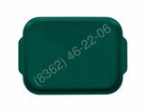 ПОДНОС СТОЛОВЫЙ 450х355 с ручками зеленый [YL-82216]
