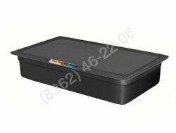 ГАСТРОЕМКОСТЬ полипропилен 1/1х4'' (100мм) 530х325 черная [422100113]