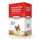ЗУБОЧИСТКИ 1000шт. (инд. упаковка) Komfi [KWN216К]